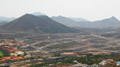 Tenerife panorama from a helium balloon